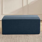 106" Cloud Sectional Couch, Left/Right Facing Convertible Sofa with Deep Seat, L-Shape Modular Upholstered Foam Couch for Living Room Bedroom, No Assembly Required (Corduroy Fabric, Beige)