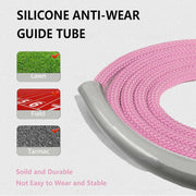 Weighted Jump Rope Nylon Adjustable - Tangle-Free Jump Rope for Women, Men, Kids, and Adults with Foam Handle, Rapid Speed with Ball Bearings, 360° Rotation Jumprope for Fitness, Training and Exercise