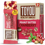 ToYou Chewy Fruit and Nut Bars - Healthy Protein Snacks | Coconut Mocha - 1.41 Ounce (Pack of 12) | Soft Chewy, Vegan, Fiber-packed Granola Bars for Adults and Kids, Made with Natural Ingredients