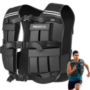 PROIRON Weighted Vest Men 22LB/44LB Adjustable Tactical Weight Vest for Walking Men Strength Training Weight Vests Running Workout