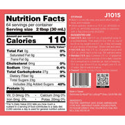 Tea Zone J1050 64 fl.oz Orange Syrup for Tea, Coffee, Sweets, Ice Cream, Cocktails Blending