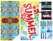 Microfiber Thin Lightweight Beach Towel Sand Free Quick Dry Absorbent Compact Towels for Swimming Pool Camping Beach Accessories Large Easy Pack Travel Things for Vacation Essentials Adult Gift