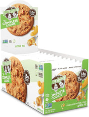 Lenny & Larry's The Complete Cookie, Apple Pie, 16g Plant Protein, Vegan, Non-GMO, 4 Ounce Cookie (Pack of 12)
