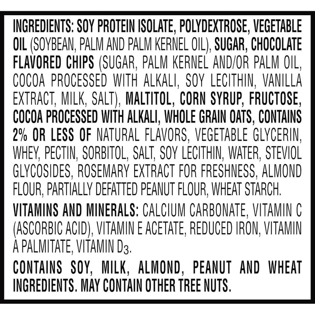 Special K Bar Protein Meal Bars, Meal Replacement, Chocolatey Chip Cookie Dough (3 Boxes, 18 Count)