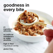 KIND Zero Added Sugar Keto Granola, Variety Pack, Apple Cinnamon Nut and Caramel Mocha Nut, Good Source of Fiber, Gluten Free, Low Sugar, 5g Protein, 2 Count