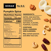 RXBAR Protein Bars, Protein Snack, Snack Bars, Pumpkin Spice, 22oz Box (12 Count)