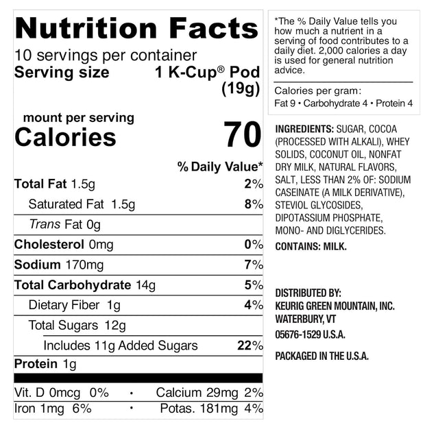 Swiss Miss Milk Chocolate Hot Cocoa, Single-Serve Keurig K-Cup Pods, Hot Chocolate, 44 Count