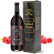 Liquid Alchemist Raspberry Syrup for Drinks - Real Ingredients Make our Raspberry Puree for Drinks the Perfect Drink Mixer - Our Cocktail Syrup is Non-GMO & Vegan (25.4 oz)