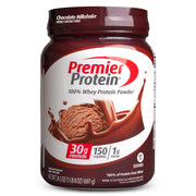 Premier Protein Powder, Vanilla Milkshake, 30g Protein, 1g Sugar, 100% Whey Protein, Keto Friendly, No Soy Ingredients, Gluten Free, 17 Servings, 23.3 Ounces