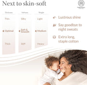 Threadmill 5-Star Hotel 500 Thread Count Best Bed Sheets, 100% Cotton Sheets Set for Queen Bed, Smoother Than Egyptian Cotton Claims, 4 Pc Set with Deep Pockets (Dark Grey)