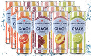 San Pellegrino Ciao 4 Flavor Variety- 3 of Each Flavor- 12 Pack