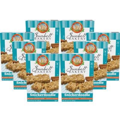 Sunbelt Bakery Snickerdoodle Chewy Granola Bars, 8 Boxes, 64 Individually Wrapped