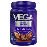 Vega Original Essential Protein - 25g Plant-Based Protein, Creamy Chocolate, 20 Servings, Vegan Non-GMO Drink Mix, Smoothie & Shake Ready, Gluten Free, Dairy Free, 32.5oz (Packaging May Vary)