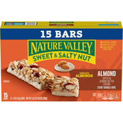 Nature Valley Sweet and Salty Nut Granola Bars, Dark Chocolate Peanut Almond, 15 Bars, 18 oz