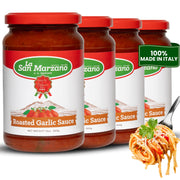 La San Marzano Marinara Sauce, 24 oz, Pasta Sauce Made in Italy, All Purpose Tomato Premium Quality, All Natural, Mediterranean Diet, Non GMO, Vegan, Gluten Free
