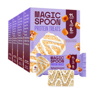 MAGIC SPOON Treats - High Protein, Low Carb, Keto Friendly, Low Sugar, Gluten Free, Crispy Protein Bar Cereal Bar, On-The-Go Healthy Snack (Chocolate PB, 8 Bars)