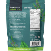 Viva Naturals Organic Chia Seeds 2 LBs - Plant-Based Omega-3 and Vegan Protein, Non-GMO Chia Seeds Organic Perfect for Smoothies, Salads and Chia Seed Pudding, Black Chia Seeds Bulk