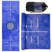 Yoga Towels, Non Slip Hot Yoga Mat Towel with Grip Dots,Super-Absorbent Soft Microfiber Yoga Blanket for Pilates, Fitness and Workout 72inch x 24inch