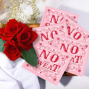 Mini Deodorant Body Wipes 50 pieces of Travel deodorant Wipes And Travel Deodorant Individually Wrap Hypoallergenic Underarm Sweating Rose And Travel To Clean Skin For Female Male Teenagers