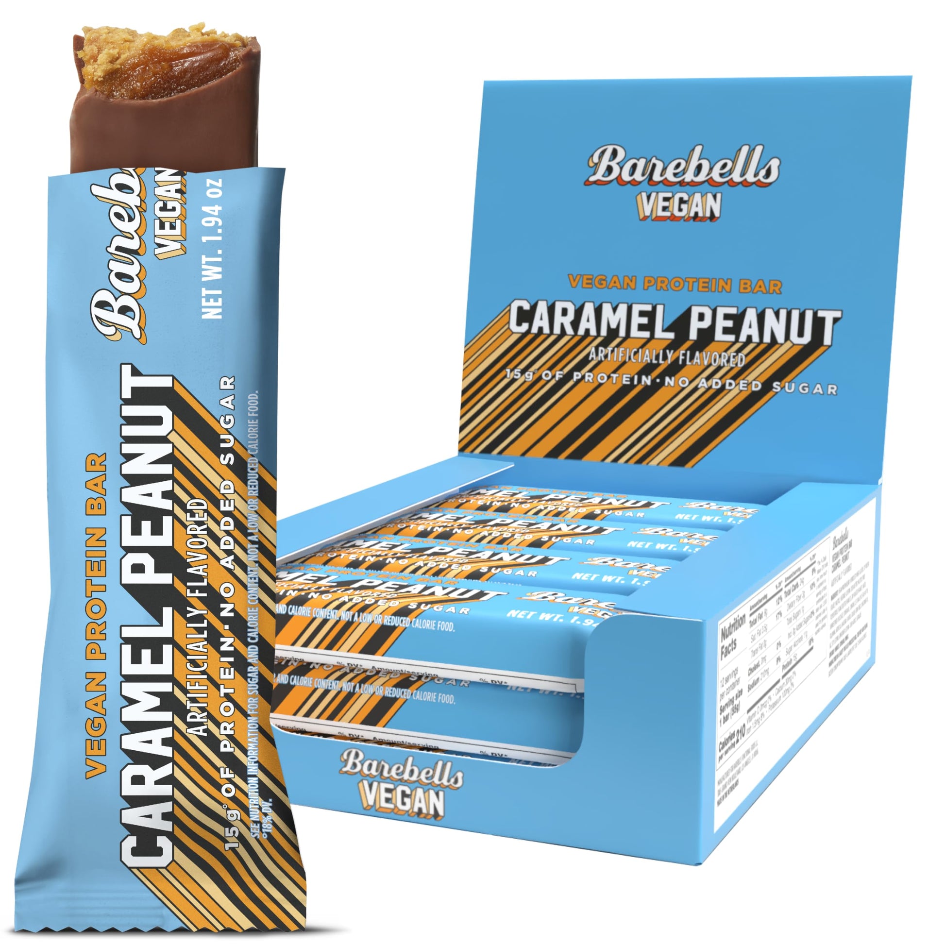 Barebells Protein Bars Variety Pack - 12 Count, 1.9oz Bars - Protein Snacks with 20g of High Protein - Chocolate Protein Bar with 1g of Total Sugars - Perfect on The Go Protein Snack & Breakfast Bars