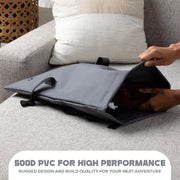 Versatile Water-resistant Shoe & Gym Bag – Travel-Ready, Washable TPU Storage with Vent, Fits up to Men’s 13