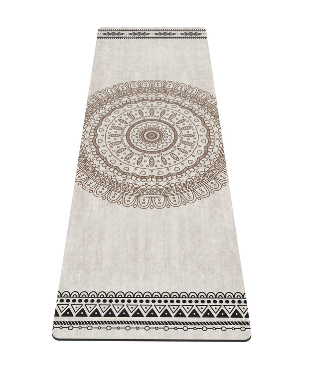 nuveti Yoga Mat Print Extra Thick TPE Non Slip Fitness Exercise Mat with Carrying Bag,72"x24" Extra Thick 6MM Exercise & Workout Mat for Yoga, Pilates Fitness and Floor Exercises