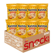 Tostitos Tortilla Chips Chip & Salsa Pack, 3oz Tostitos Crispy Rounds & 3.8oz Medium Salsa (16 count)