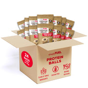 simplyFUEL Whole Food Protein Balls with Probiotics - Chocolate Coconut Peanut Butter Snacks - 8g Protein Snack - Gluten Free Energy Balls