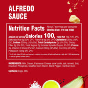 Rao's Homemade Alfredo Sauce 15 oz, Creamy Pasta Sauce, Premium Quality Blend of Parmesan & Romano Cheese, Cream and Butter