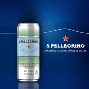 S.Pellegrino Sparkling Natural Mineral Water, Unflavored, 11.15 Fl. Oz (Pack of 24)