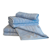 Mosobam Luxury Turkish Set of 2 Bath Towels 30X58 Light Taupe Oversize 700 GSM Bamboo Viscose & Aegean Turkish Combed Cotton