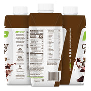 MusclePharm Combat Ready High Protein Shakes Ready to Drink, 40g Protein, 8g BCAAs, 8.7g Glutamine, 5g Fiber, No Added Sugar, Gluten Free, Chocolate Fudge, 17 Fl Oz (Pack of 12)