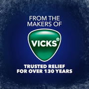 Vicks VapoCOOL SEVERE Medicated Sore Throat Drops, Fast-Acting Max Strength Relief, Soothes Sore Throat Caused by Cough, Powerful Vicks Vapors, Menthol, Honey Lemon Chill, 225 Total (5 Packs of 45)