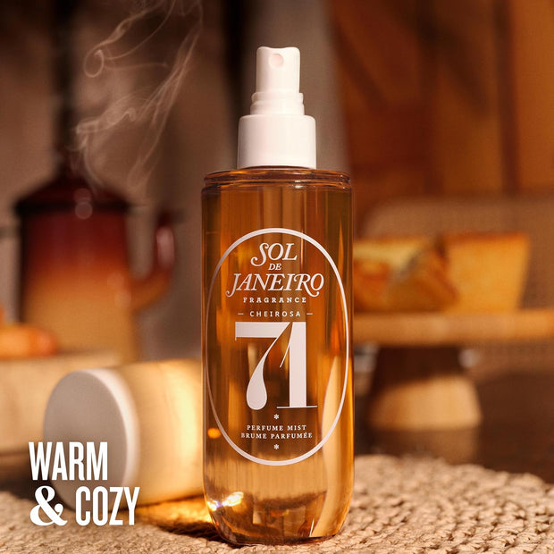 SOL DE JANEIRO Cheirosa Hair & Body Fragrance Mist Full Size and Travel Size Set - Home and Away Bundle - 8.1 & 3 fl oz Duo - Amazon Exclusive