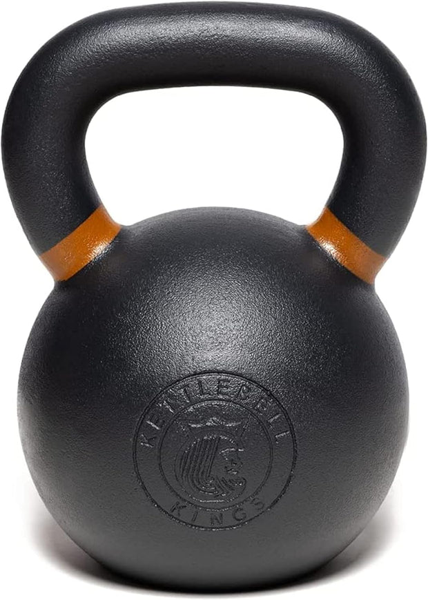 Kettlebell Kings Powder Coated Kettlebell Weights 5-90 LB | Workout Gym Equipment & Strength training sets for Women & Men | Durable Coating for Grip Strength, Rust Prevention