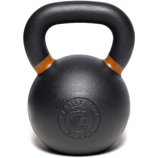 Kettlebell Kings Powder Coated Kettlebell Weights 5-90 LB | Workout Gym Equipment & Strength training sets for Women & Men | Durable Coating for Grip Strength, Rust Prevention