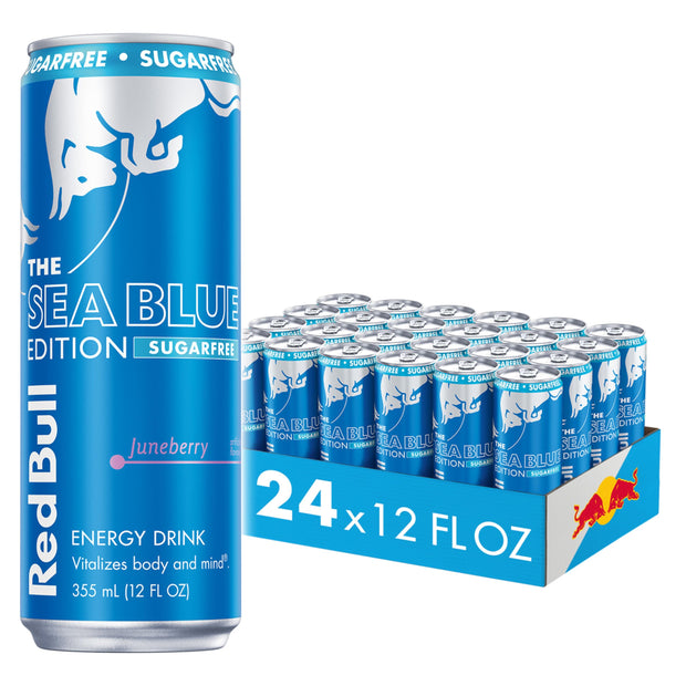 Red Bull Pink Edition Sugar Free Energy Drink, Wild Berries, 8.4 fl. oz., 6 x 4 Cans, Pack of 24 Cans, with 80mg Caffeine, Taurine & B Vitamins