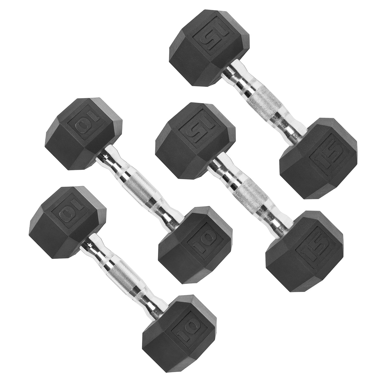 CAP Barbell Coated Dumbbell Weight | Multiple Options Pairs & Sets