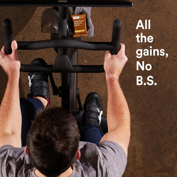 RXBAR Protein Bars, 12g Protein, Gluten Free Snacks, Snack Bars, Peanut Butter, 22oz Box (12 Count)