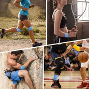 OK TAPE Pre Wrap Tape (4-Rolls) - Athletic Foam Underwrap for Sports, Protect for Ankles Wrists Hands and Knees, 2.75 Inches x 30 Yards - Black/Pink/Beige/White