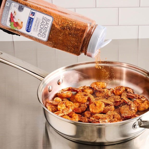 McCormick Culinary Seasoning, Blackened, Non GMO, No MSG added, For Quality Blackened Flavor in Culinary & Professional Kitchens, 23 oz