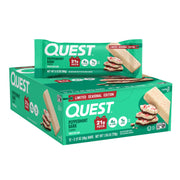 Quest Nutrition Mini Chocolate Chip Cookie Dough Protein Bars, 8g Protein, 1g Sugar, 2g Net Carbs, Gluten Free, 14 Count