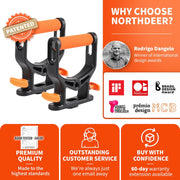 [2025 New] Northdeer Resistance Band with Patented Adjustable Handles, Exercise Band, Adjust Resistance Levels Instantly by Changing Band Length for Home Gym Yoga Pilates Full Body for Men Women