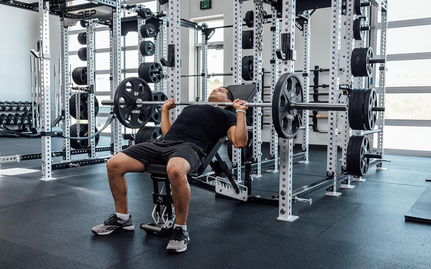 Rep Fitness Barbells- Choose between the Teton Training Barbell (15 or 20KG), Delta Mixed-Use Bar (20KG), Badlands Powerlifting Barbell (20KG)