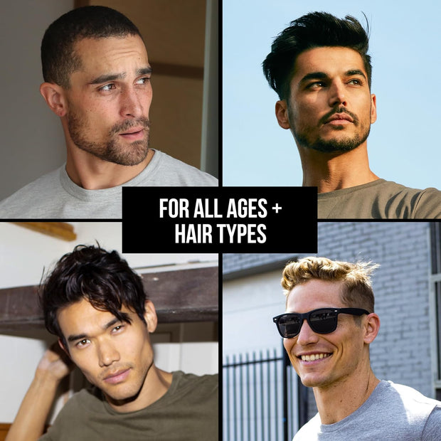 RUGGED & DAPPER 2-in-1 Mens Shampoo and Conditioner - Biotin Hair Thickening Shampoo for Men - SLS-free and Paraben-Free