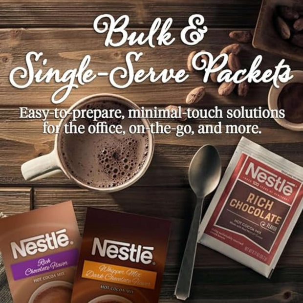 Nestle Hot Cocoa Mix, Rich Chocolate with Mini Marshmallows, 0.71-Ounce Packages, 50 Count
