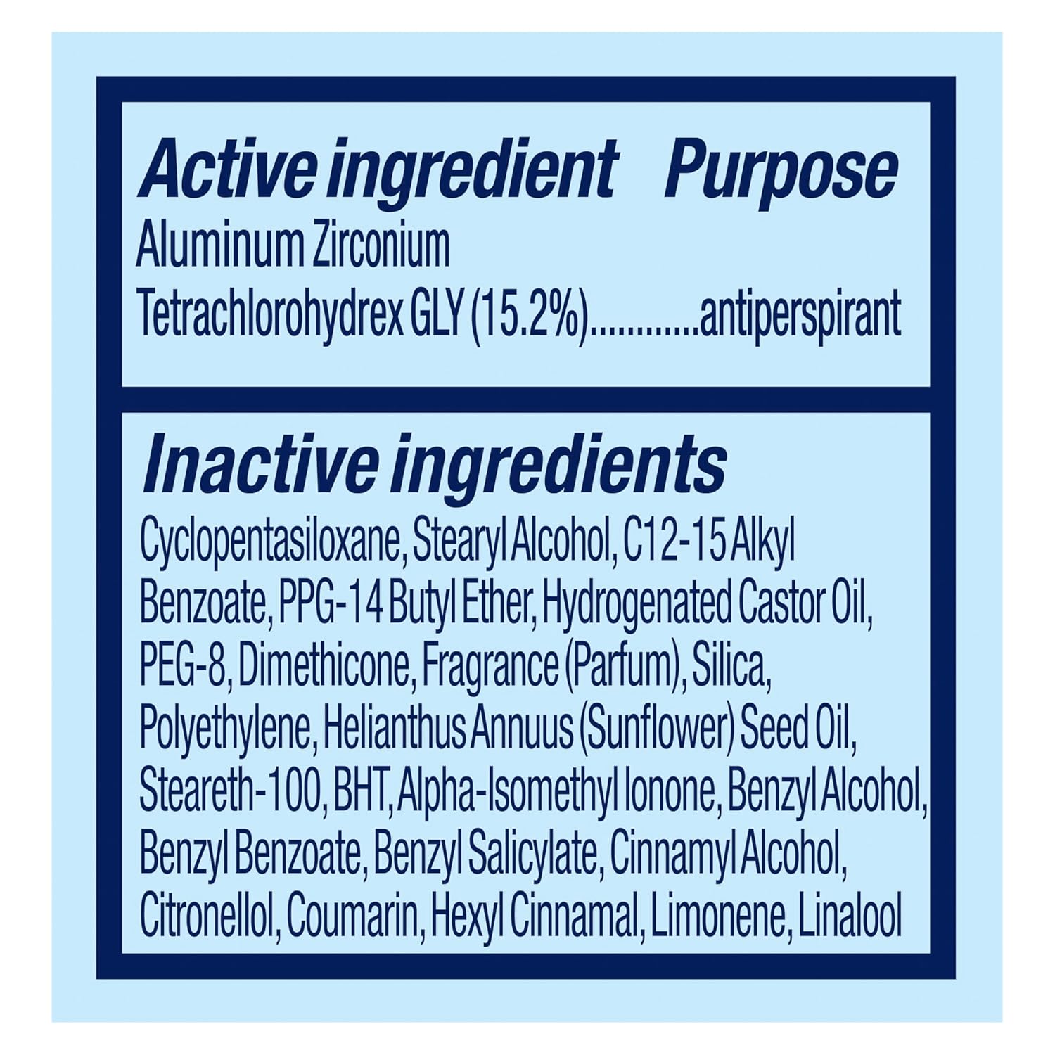 Dove Invisible Solid Antiperspirant Deodorant Stick for Women, Powder, For All Day Underarm Sweat & Odor Protection 2.6 oz 2 Count