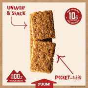 Kodiak Cakes Protein Crunchy Granola Bar, Maple Brown Sugar, (Pack of 12 Boxes)