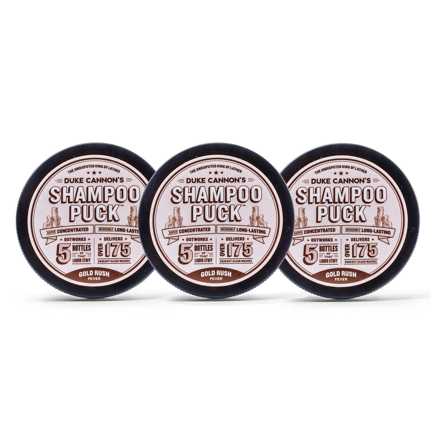 Duke Cannon Men's Shampoo Puck, Field Mint - Big Lather, Eucalyptus Peppermint Fragrance, Argan Oil & Oat Kernel Protein, 4.5 oz.