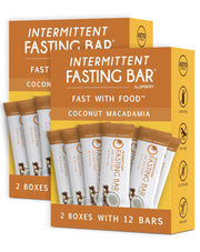Prolon Fasting Bars | 5g Protein, 7g Fiber | Keto-Friendly, Gluten-Free, Dairy-Free, Plant-Based | Nutrition for Intermittent Fasting | Formulated to Not Break Your Fast | Coconut Macadamia Nut (24 Count)